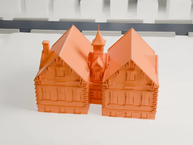 Public School 15, Bronx model, West view