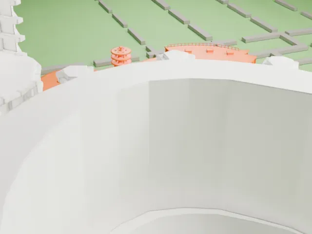 Queens Theatre model, South view