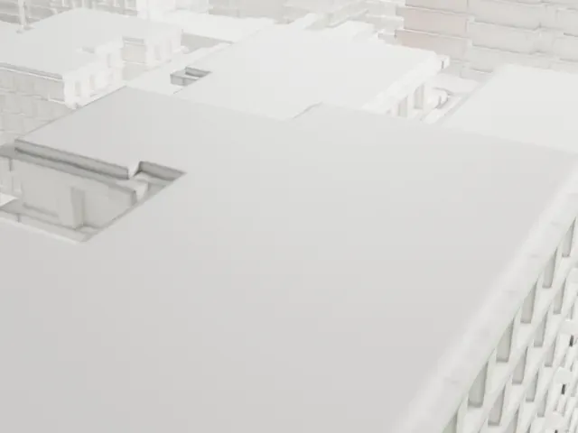 Red House, Upper West Side model, North view