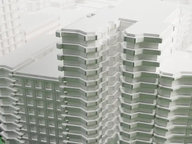 Red House, Upper West Side model, West view