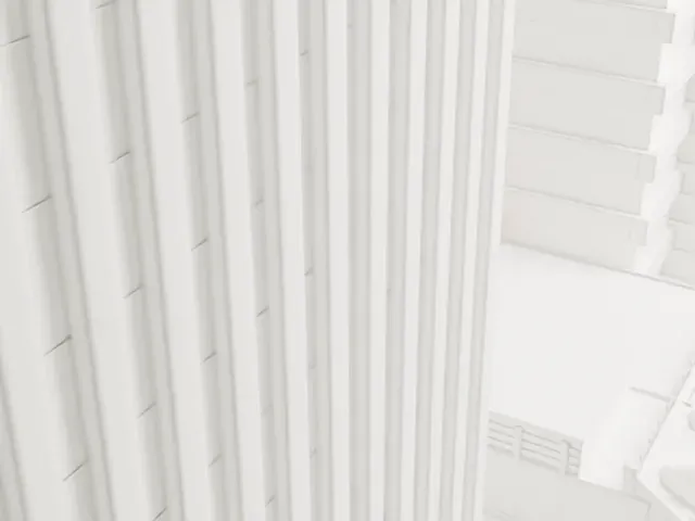 Richard Rodgers Theatre model, West view
