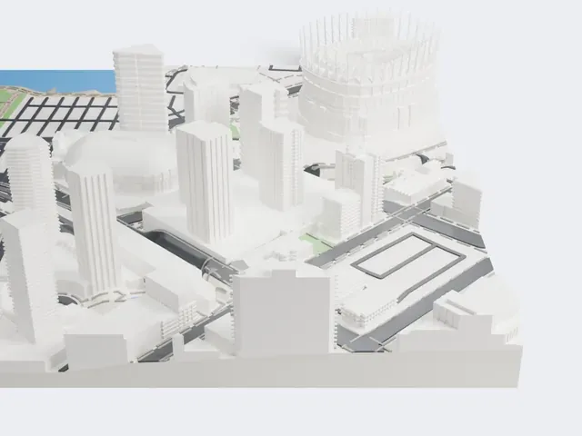 Rogers Arena model, North view