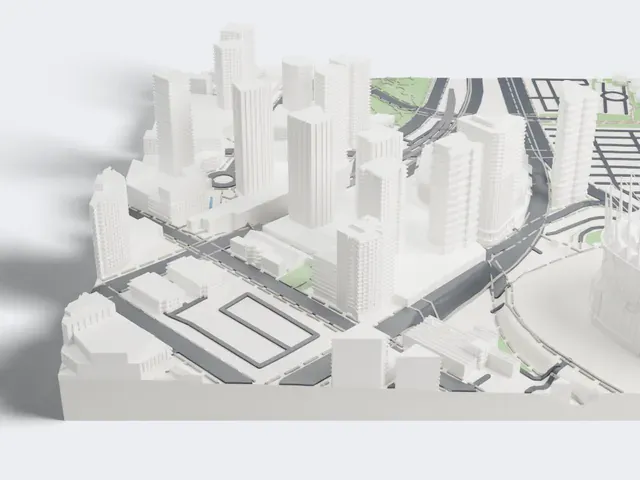 Rogers Arena model, West view