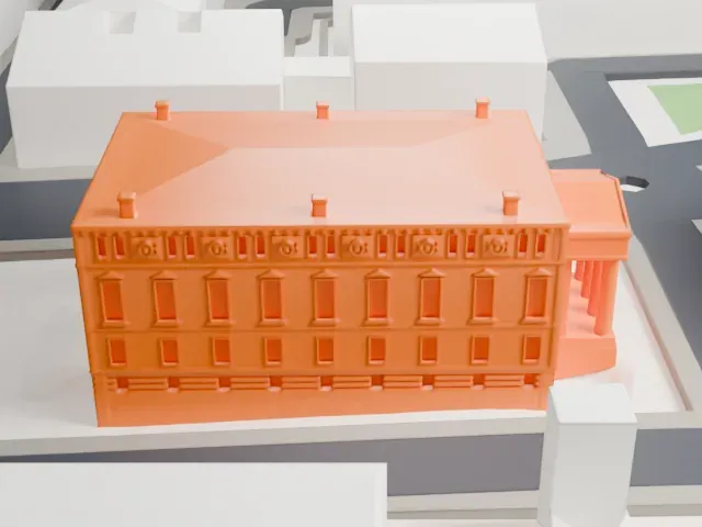 Royal Spanish Academy model, South view