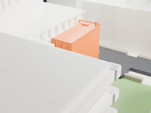 Samuel Tredwell Skidmore House model, North view