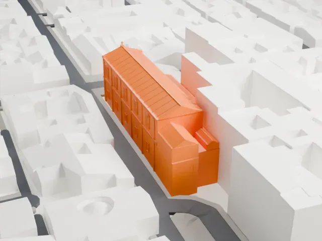 San Giorgio Maggiore, Naples model, South view