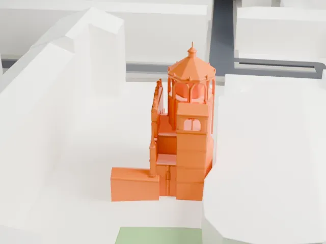 Santa Maria presso San Celso model, East view
