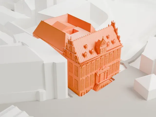 Schütting model, East view