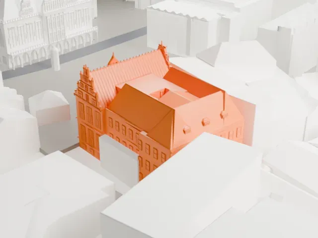 Schütting model, West view