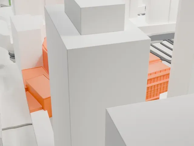 Scotiabank Arena model, West view