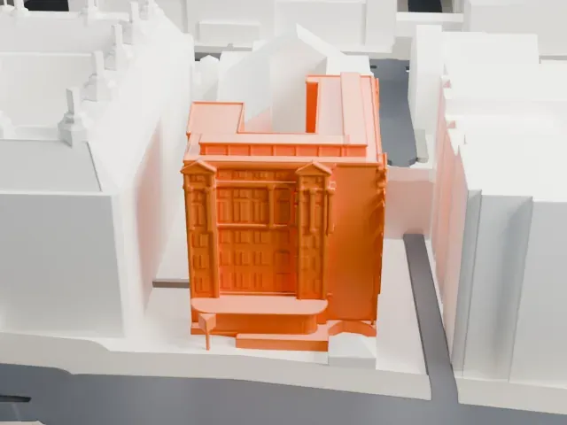 Scotland Yard model, East view