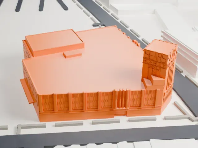 Sears Roebuck & Company Department Store, Brooklyn model, South view