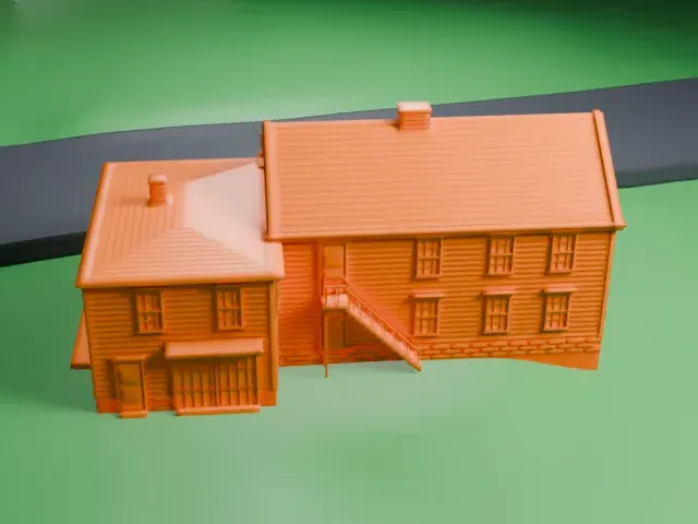 Smith Tavern model, North view