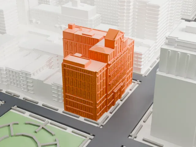 Society for the Lying-In Hospital model, South view