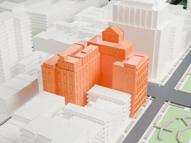 Society for the Lying-In Hospital model, West view