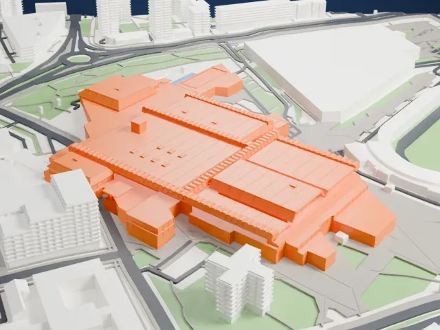 SPC Vojvodina model, North view