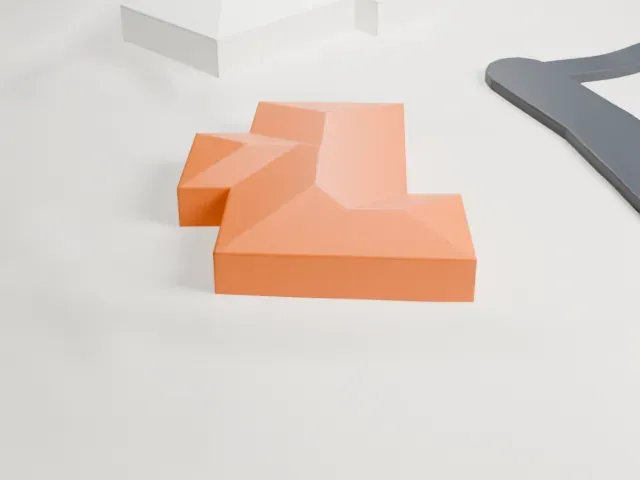 Squaw Peak Inn model, East view