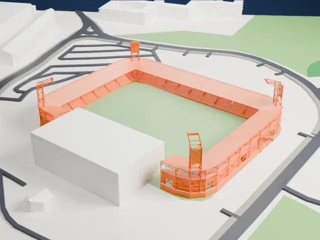 Stadio Benito Stirpe model, West view