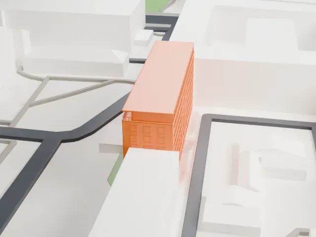 Stasimuseum model, South view