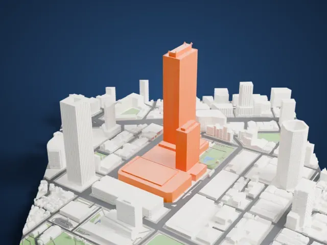 Sunshine 60 model, East view