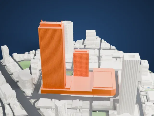 Sunshine 60 model, South view