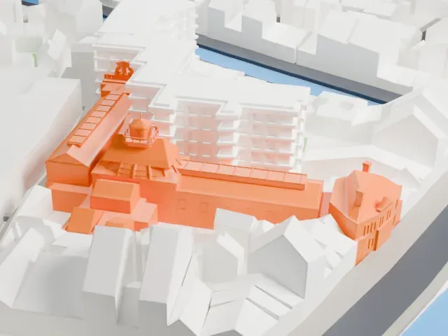 Teylers Museum model, South view