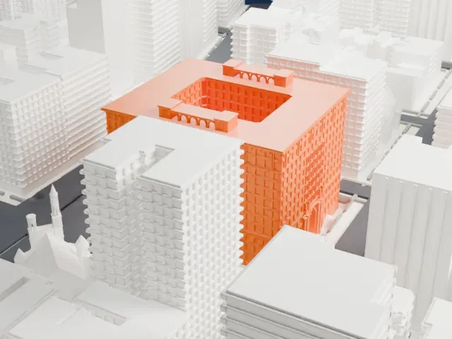 The Apthorp model, North view
