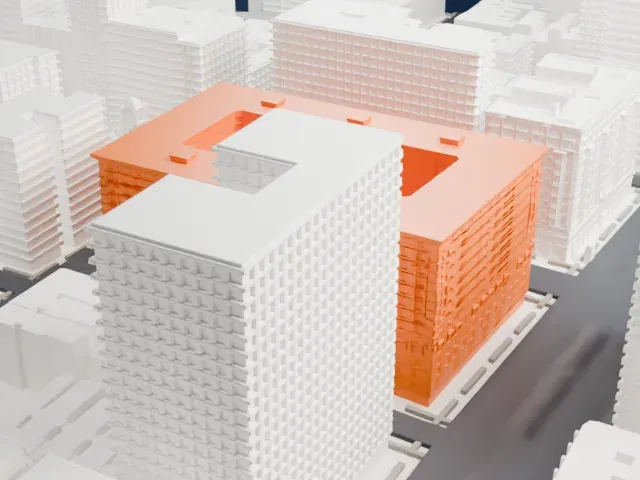 The Belnord model, North view