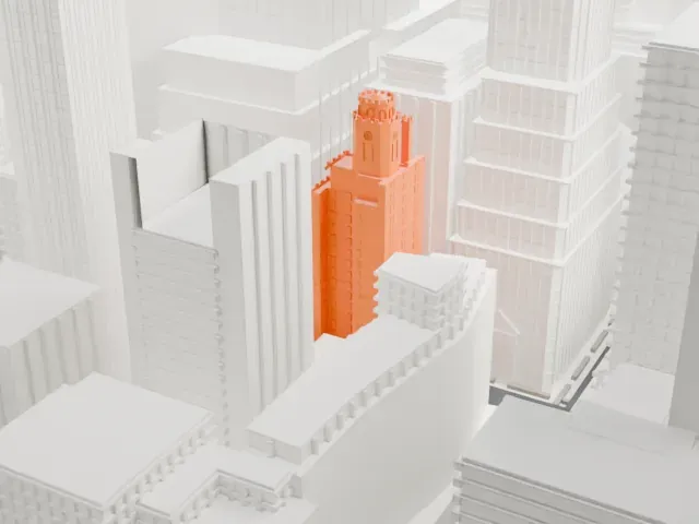 The Benjamin Royal Sonesta New York model, East view