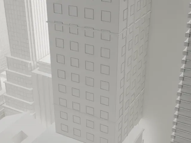The Benjamin Royal Sonesta New York model, West view