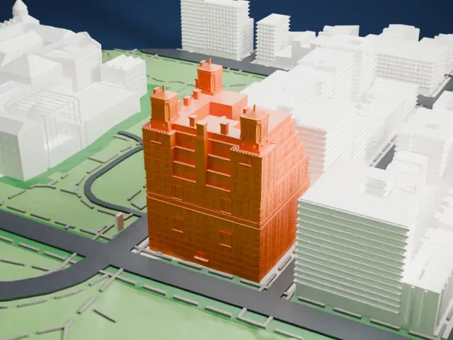 The Beresford model, East view