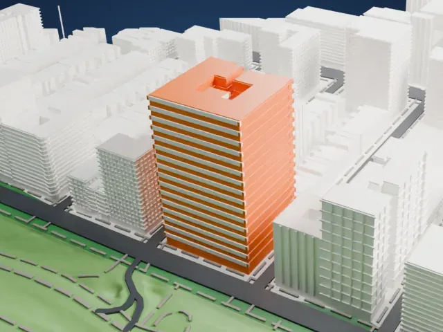 The El Dorado model, East view