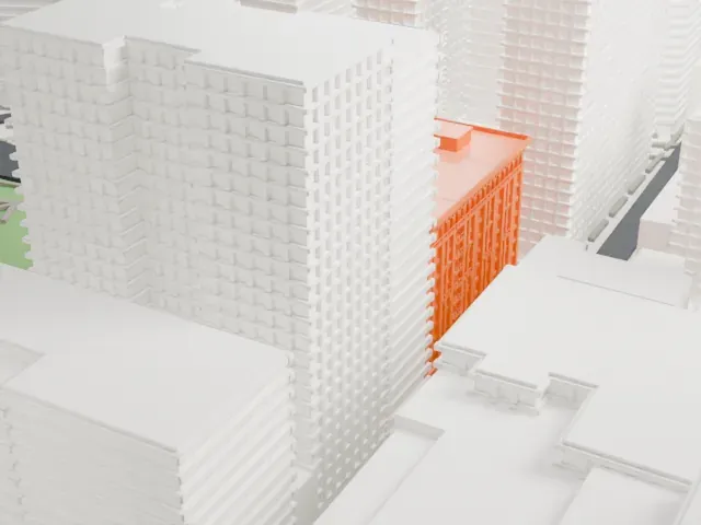 The Grand Madison model, East view