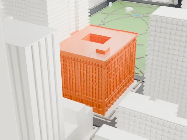 The Grand Madison model, North view
