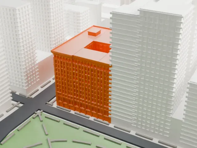 The Grand Madison model, South view