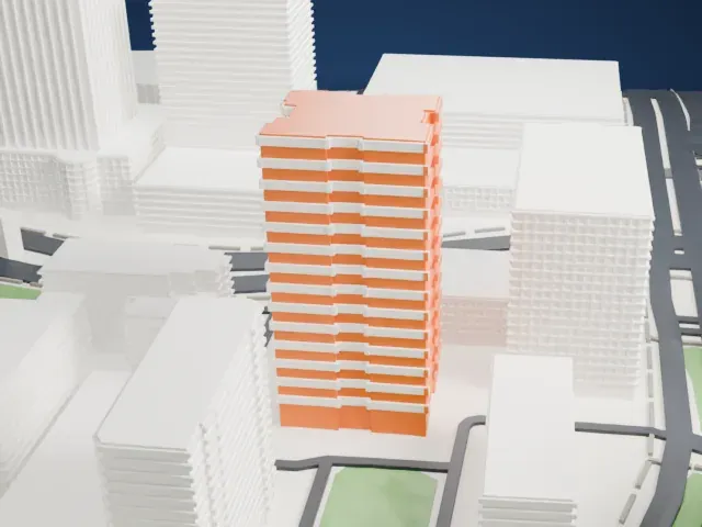 The James Monroe model, East view