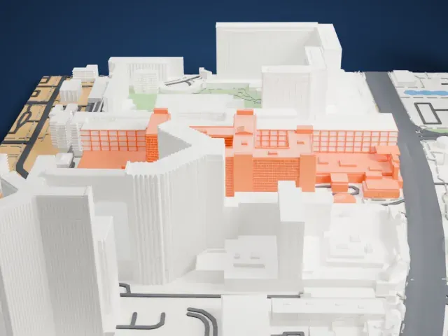 The Linq model, North view