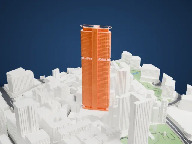 The Masterpiece (Hong Kong) model, South view