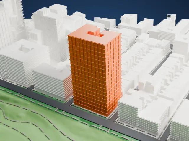 The San Remo model, East view