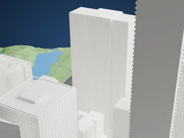 The Sherry-Netherland model, South view
