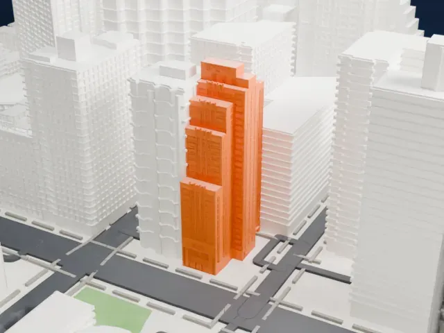 The Sofia model, West view