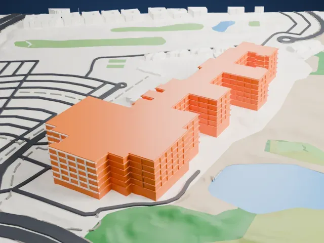 The Westin Kierland Resort & Spa model, East view