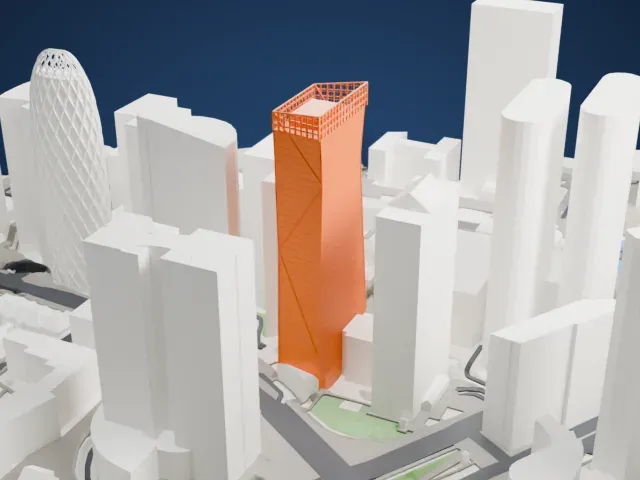 Tour Carpe Diem model, North view