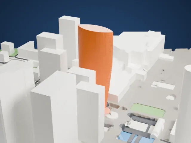 Tour Légende model, East view
