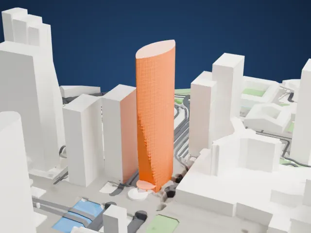 Tour Légende model, North view