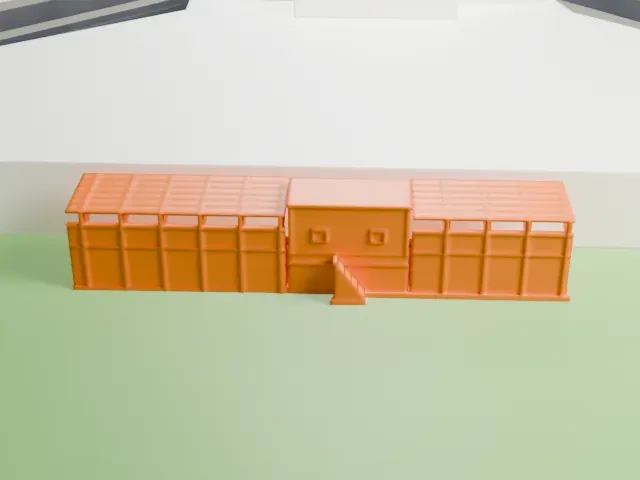Trinidad Stadium model, West view