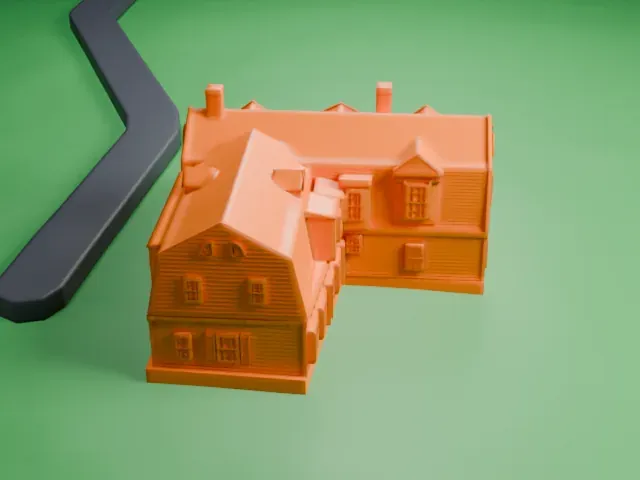 Tulipwood, Somerset model, North view