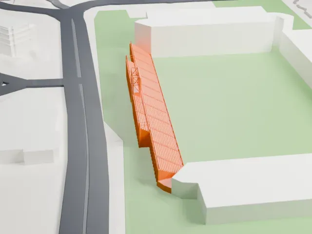 Unipol Domus model, North view