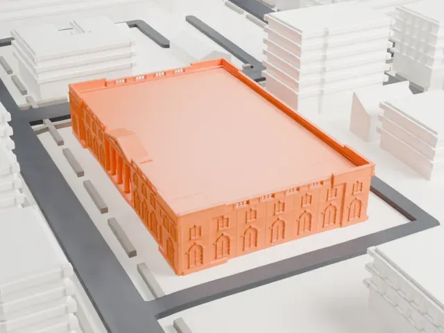 United States Post Office, Jamaica model, North view