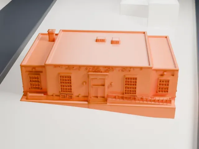 United States Post Office, Pearl River model, North view